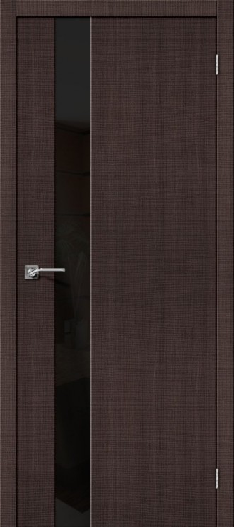 Дверь el’PORTA Порта-51 Wenge Crosscut Black Star
