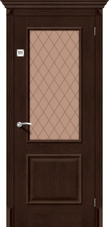 Дверь el’PORTA Классико-13 Antique Oak Bronze Crystal
