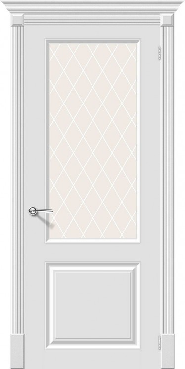 Дверь el’PORTA Скинни-13 Whitey White Crystal
