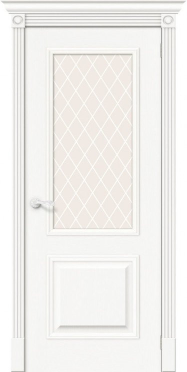Дверь el’PORTA Вуд Классик-13 Whitey White Crystal